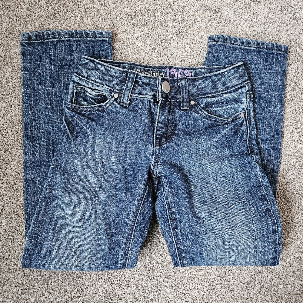 $5 In A Bundle! Girls 6 Slim GAP Kids 1969 straight leg jeans